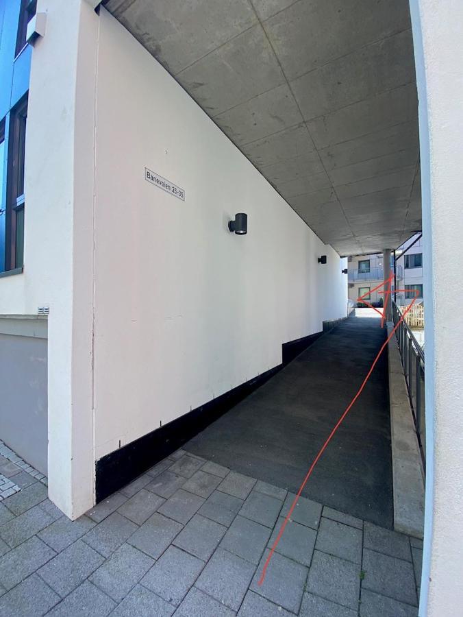 Penthouse With Private Balcony In The City Centre Of Bergen Appartement Buitenkant foto